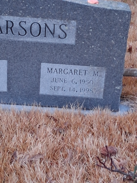 Flower delivery for Margaret Parsons