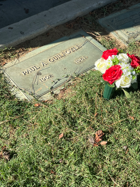 Flower delivery for Paul A. Guilfoyle