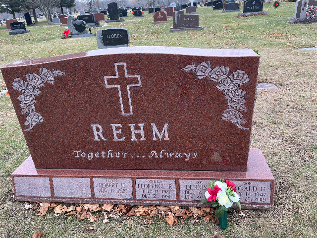 Flower delivery for Ronald G Rehm