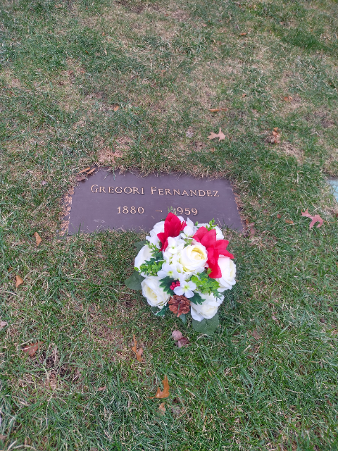 Flower delivery for Gregorio Fernandez