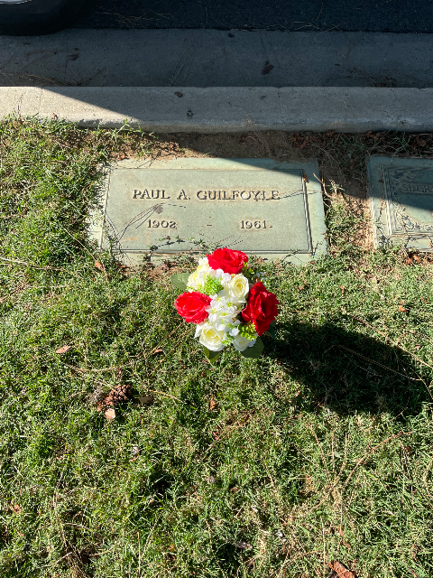 Flower delivery for Paul A. Guilfoyle