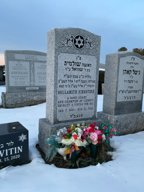 Flower delivery for Shulamith Firestone