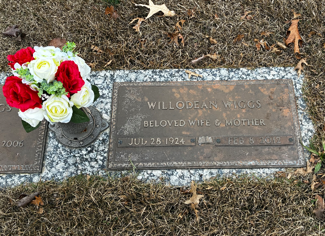 Flower delivery for Willodean Mangrum Wiggs