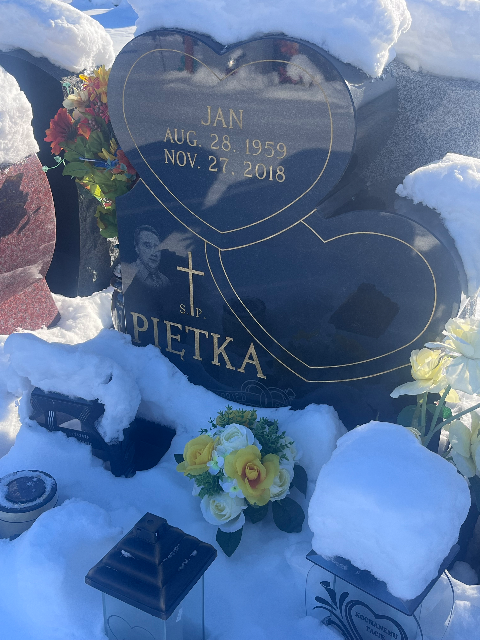 Flower delivery for Jan Pietka