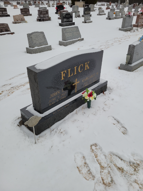 Flower delivery for Margaret M. Flick