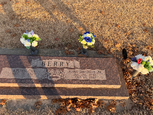 Flower delivery for John Baptiste Berry