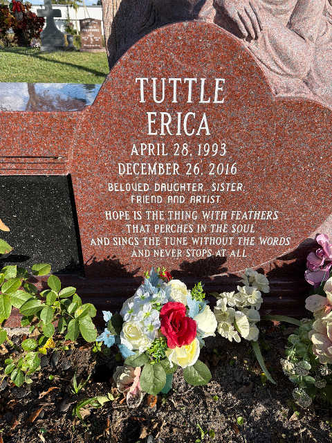 Flower delivery for Erica Michelle Tuttle