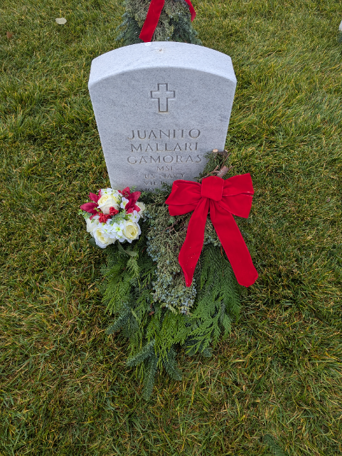 Flower delivery for Juanito Mallari Gamoras