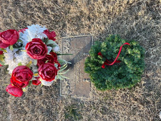 Flower delivery for Ramona Denise Hunt