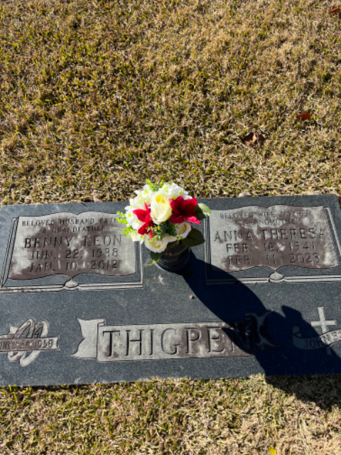 Flower delivery for Ben Thigpen