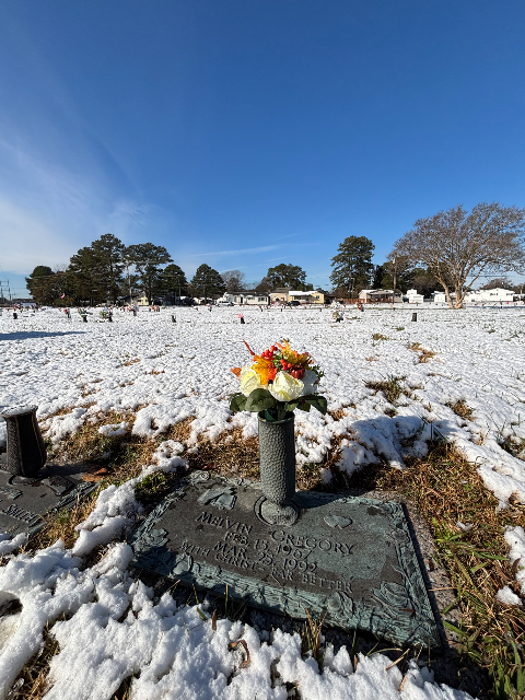 Flower delivery for Melvin Gregory
