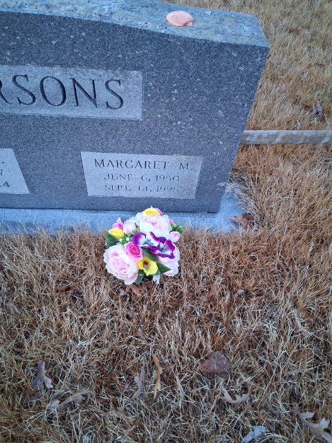 Flower delivery for Margaret Parsons