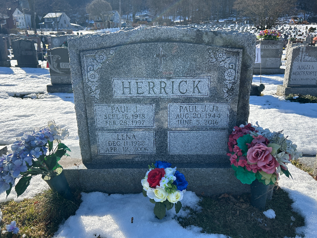 Flower delivery for Paul Joseph Herrick