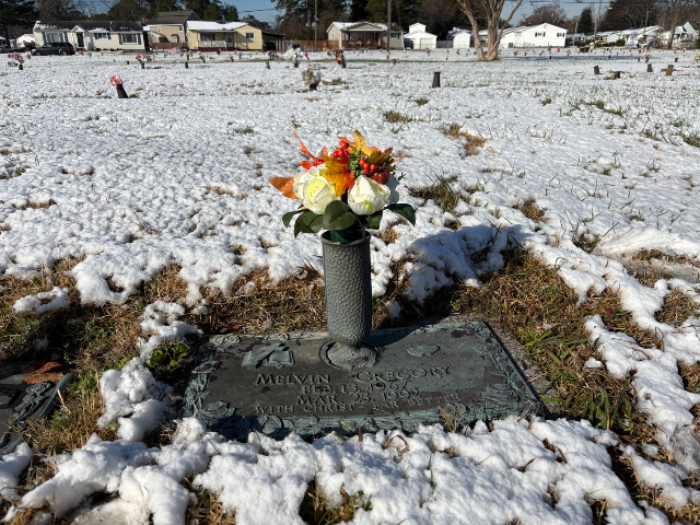 Flower delivery for Melvin Gregory