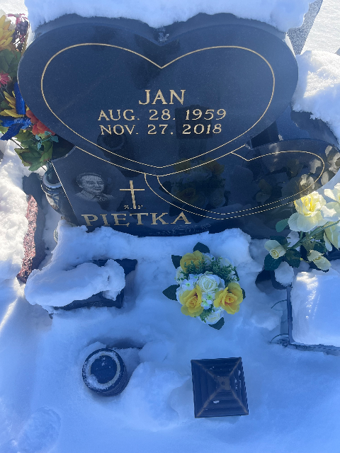 Flower delivery for Jan Pietka