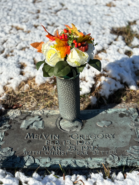 Flower delivery for Melvin Gregory