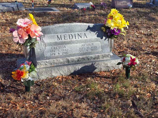 Flower delivery for Arthur Arellano Medina