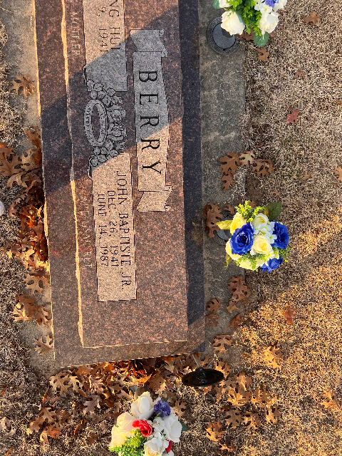 Flower delivery for John Baptiste Berry