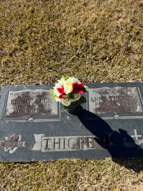 Flower delivery for Ben Thigpen