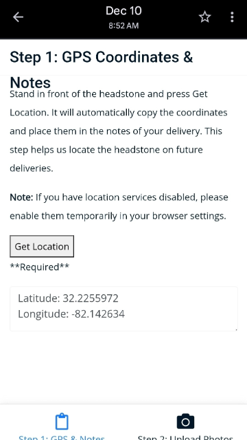 Flower delivery for Eva Lee Miranda Tillman
