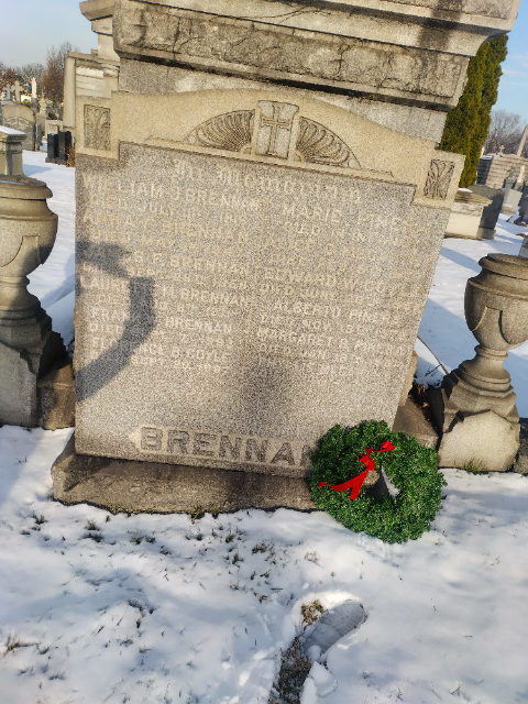 Flower delivery for William James Brennan