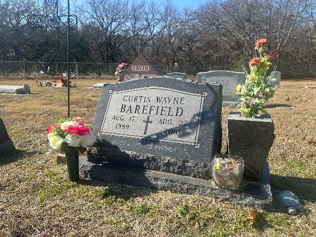 Flower delivery for Curtis Wayne Barefield