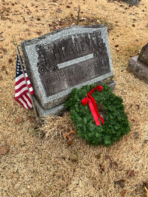 Flower delivery for Jerome H. Healey