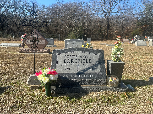 Flower delivery for Curtis Wayne Barefield