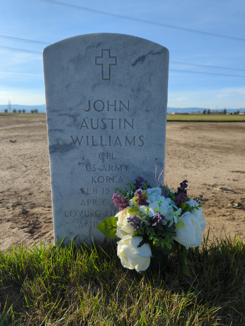 Flower delivery for John Austin Williams