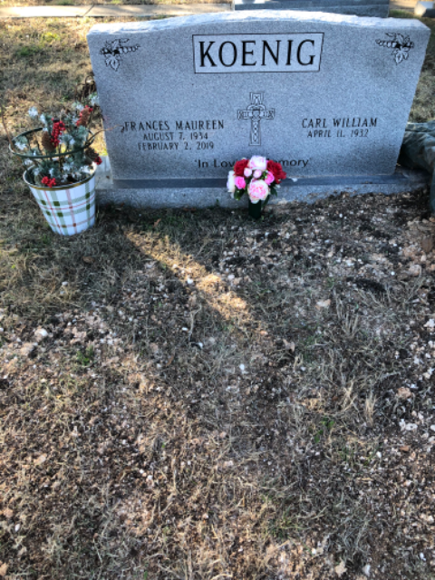 Flower delivery for Frances Maureen Koenig