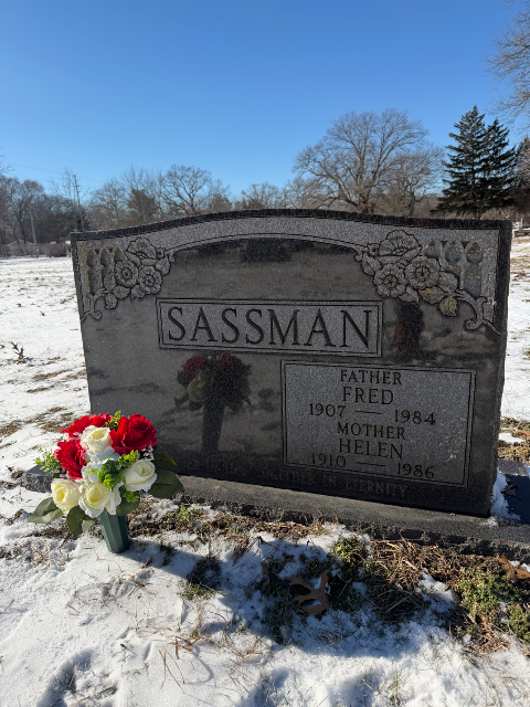 Flower delivery for Helen Rose Sassman