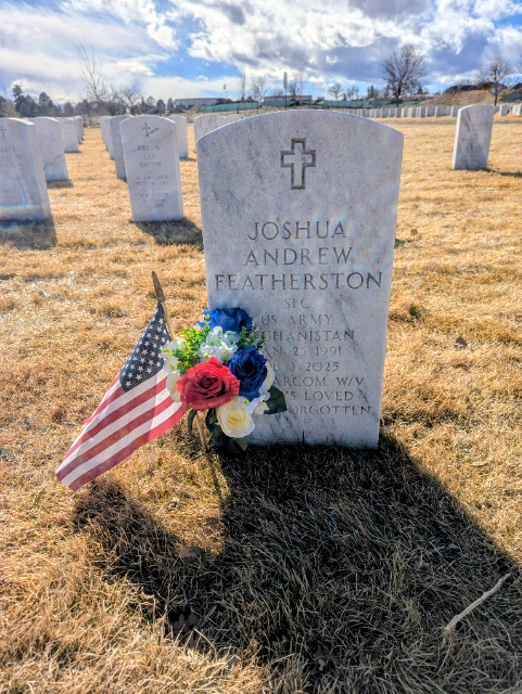 Flower delivery for Joshua Andrew Featherston