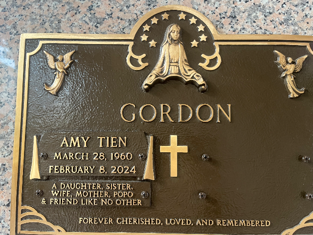 Flower delivery for Amy Tien Gordon