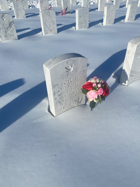 Flower delivery for Joseph Wright