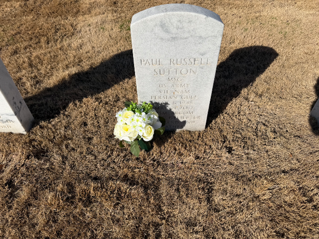 Flower delivery for Paul Russell Sutton