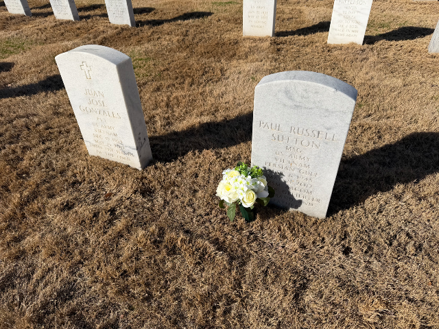 Flower delivery for Paul Russell Sutton