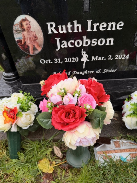 Flower delivery for Ruth Irene Jacobson