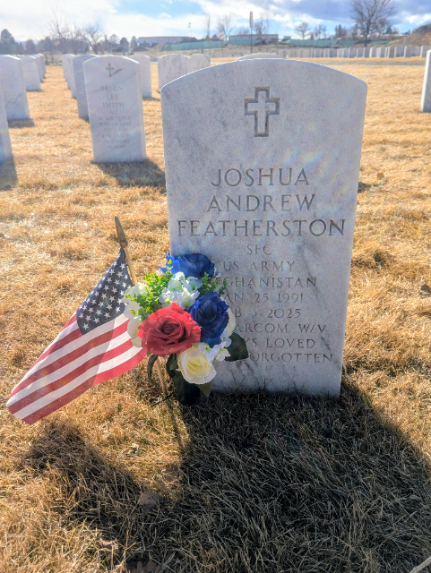 Flower delivery for Joshua Andrew Featherston