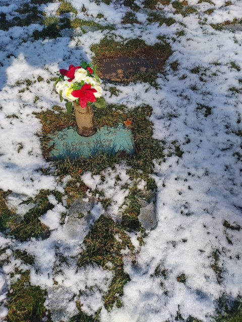 Flower delivery for G. Carol Unger