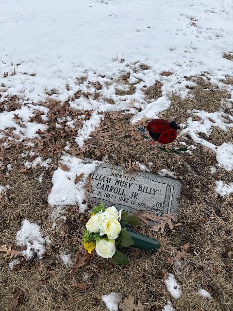Flower delivery for William Huey Carroll