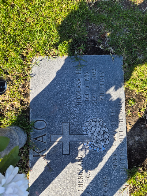 Flower delivery for Nicolasa Pe Kao