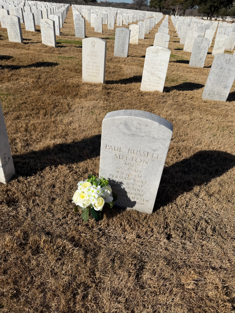 Flower delivery for Paul Russell Sutton