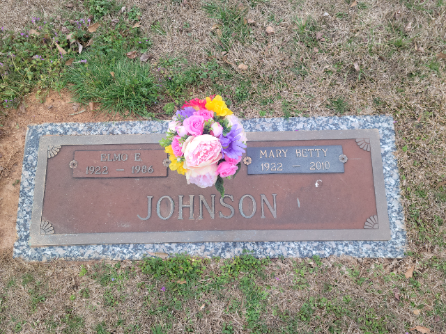Flower delivery for Mary Betty Gibbs Johnson