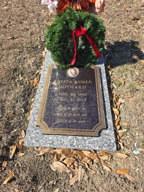 Flower delivery for Krista Renee Gothard