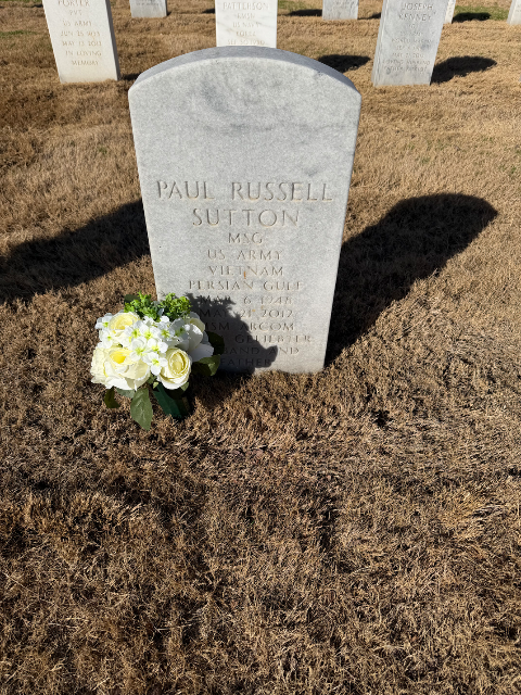 Flower delivery for Paul Russell Sutton