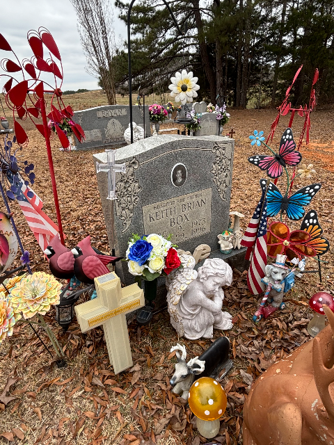 Flower delivery for Keith Brian Box