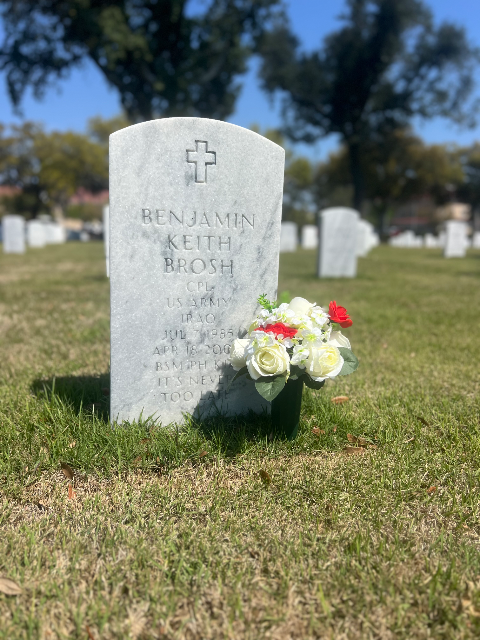 Flower delivery for Benjamin Keith Brosh