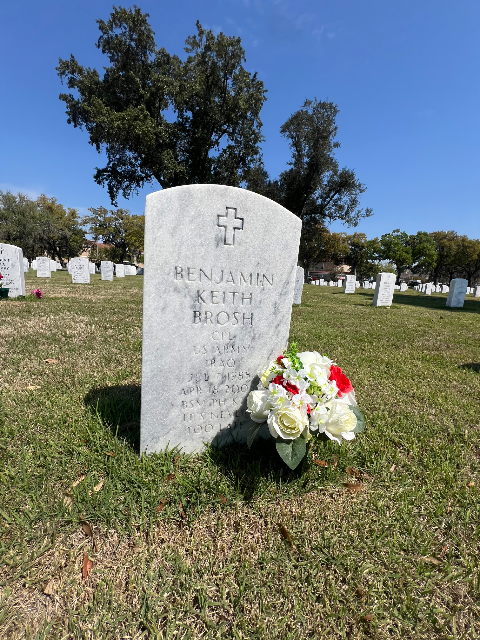 Flower delivery for Benjamin Keith Brosh