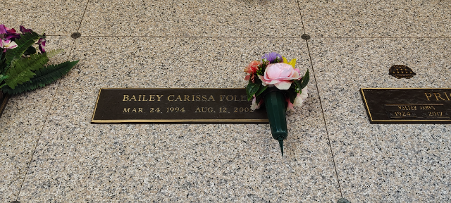 Flower delivery for Bailey Carissa Foley