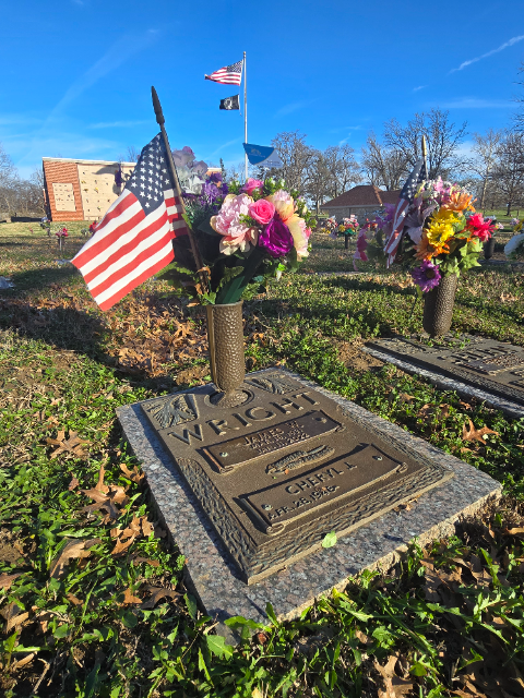 Flower delivery for James w. wright